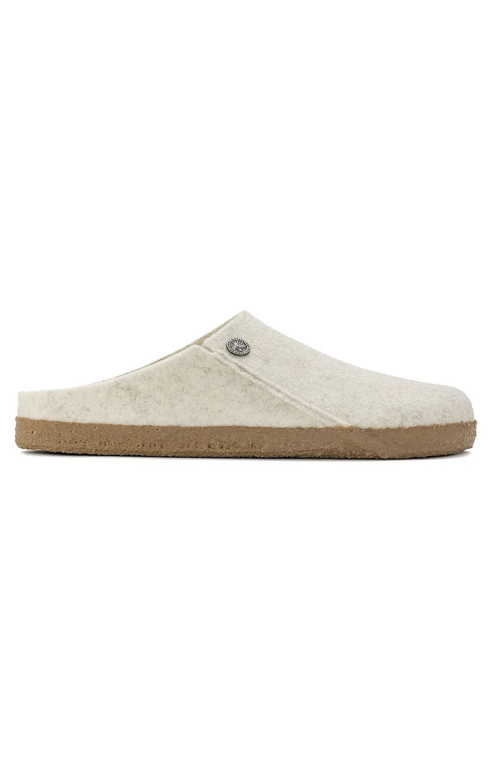 (1023194) Zermatt Shearling Wool Felt Slippers   Ecru