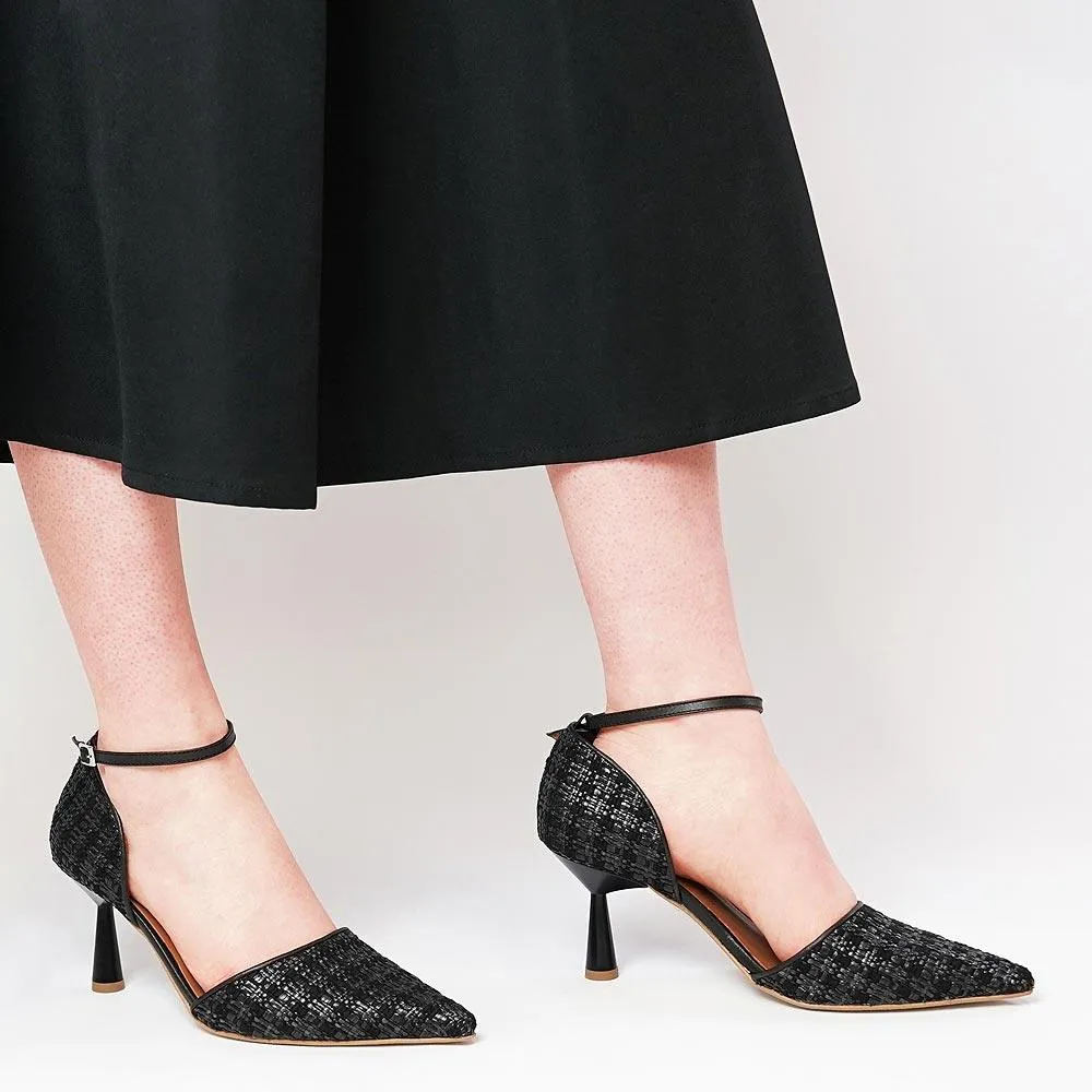 Ag-23067 Black Heels