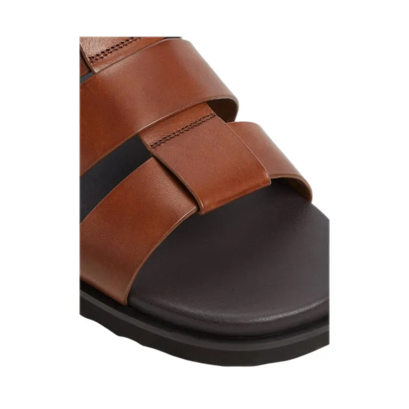 ALDO Light Men's Flat Sandals - Cognac