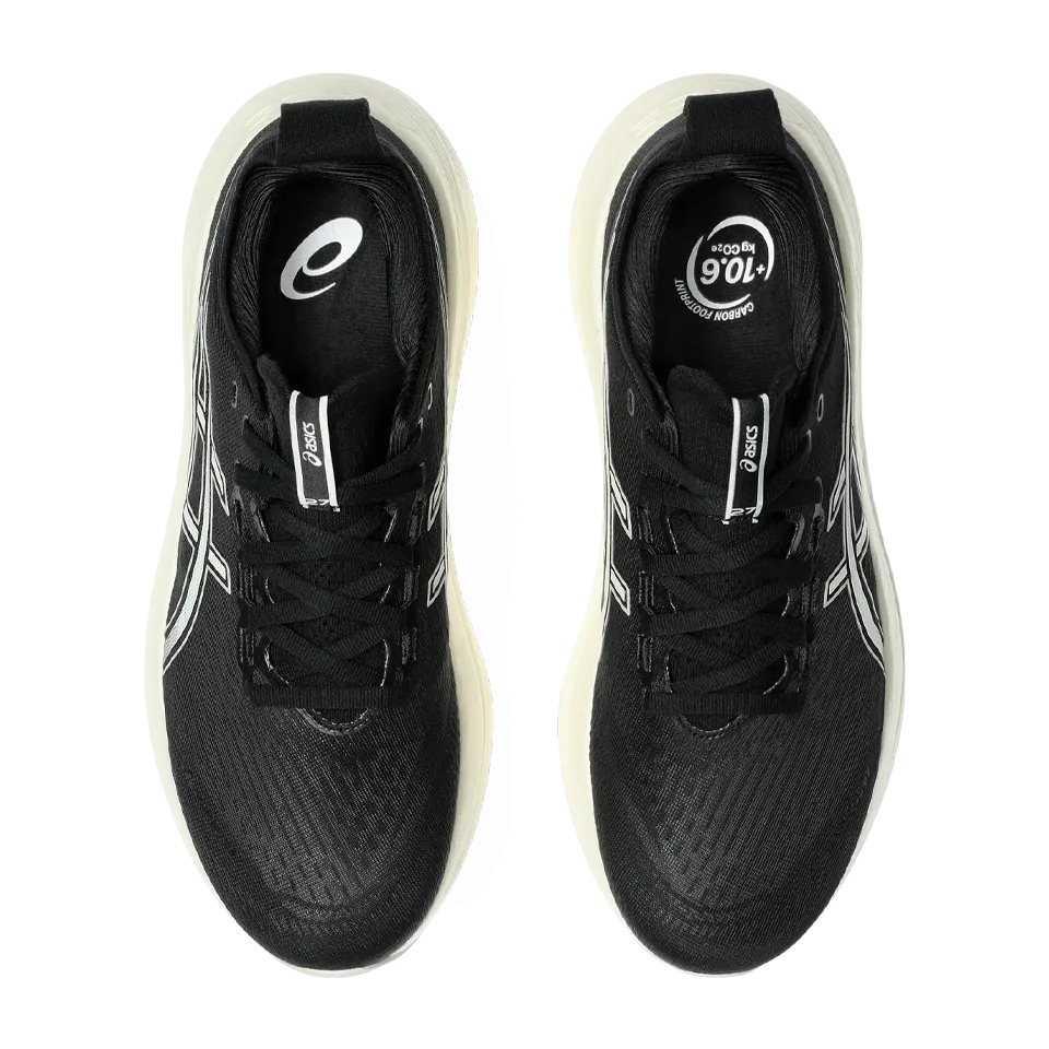 ASICS Men's GEL-NIMBUS 27 Black/Lake Grey