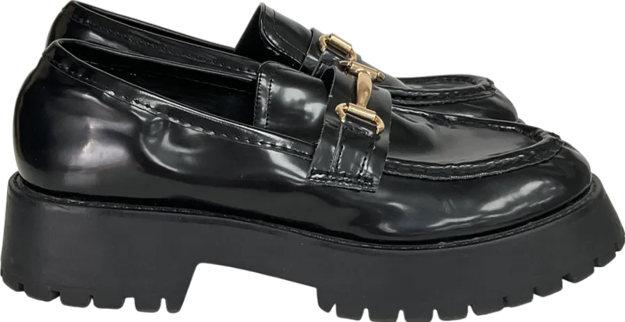 ASOS Black Monster Chunky Loafers UK 7 EU 40 👠