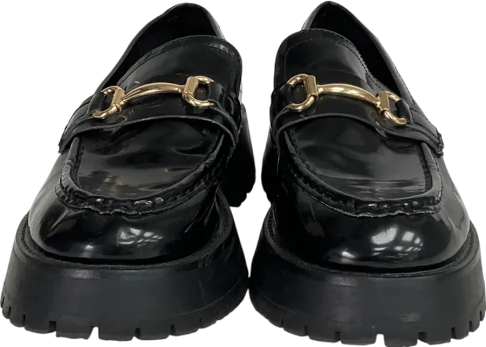 ASOS Black Monster Chunky Loafers UK 7 EU 40 👠