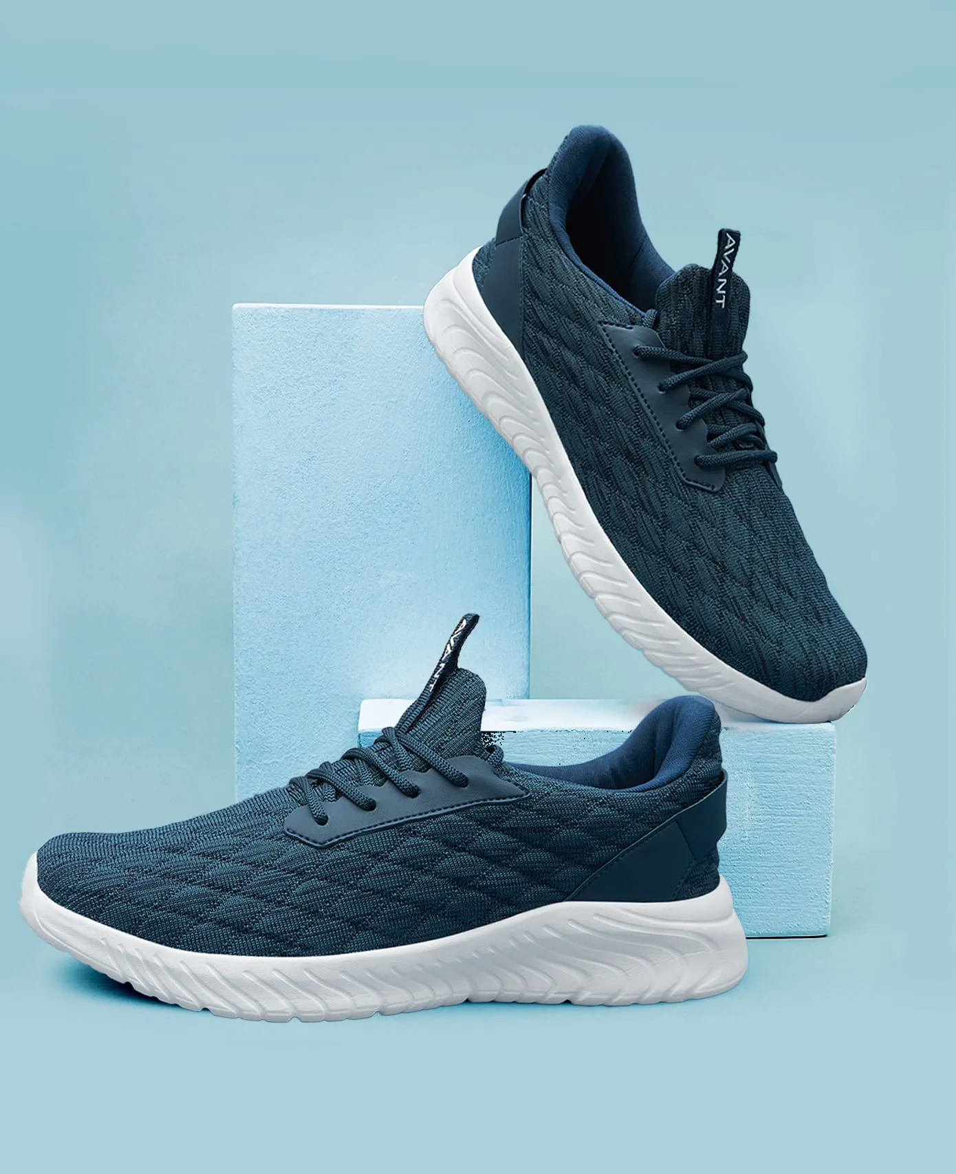 Avant Men's Dynamite Running Shoes-T.Blue