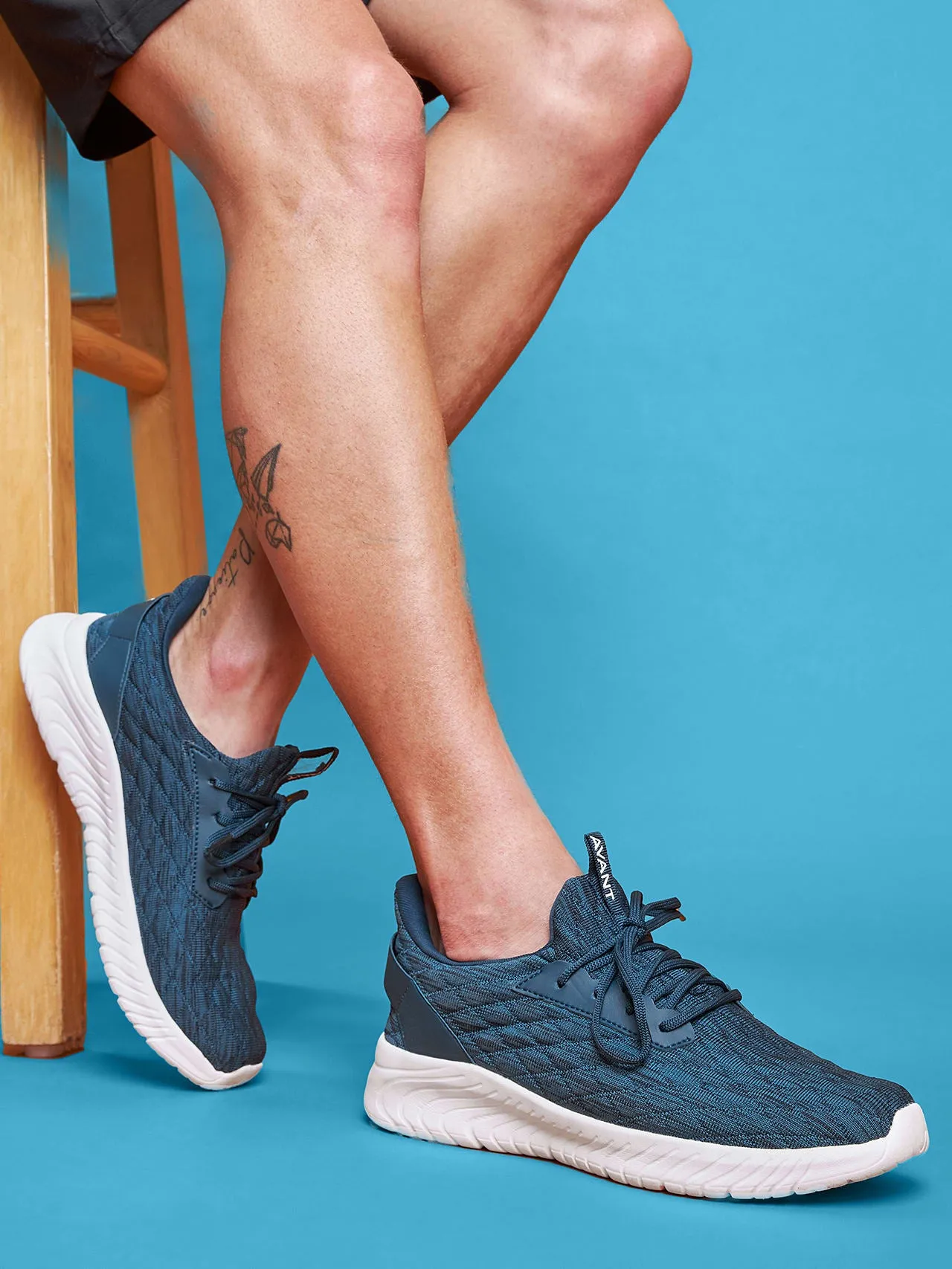 Avant Men's Dynamite Running Shoes-T.Blue