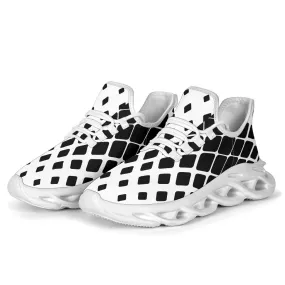 Black Diamonds on White
