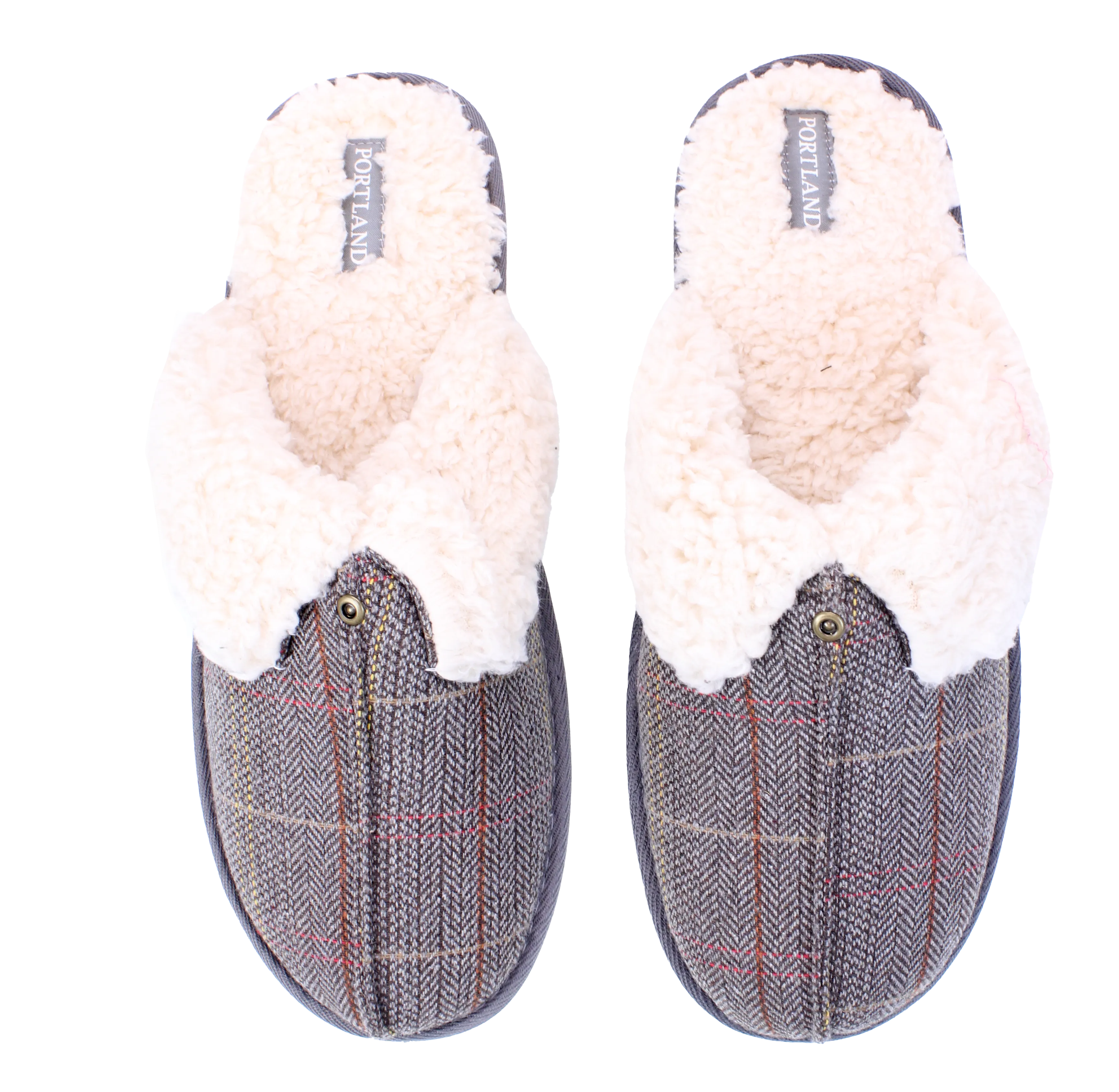 Brandwell Men's Mule Slippers Biscuit 10-11
