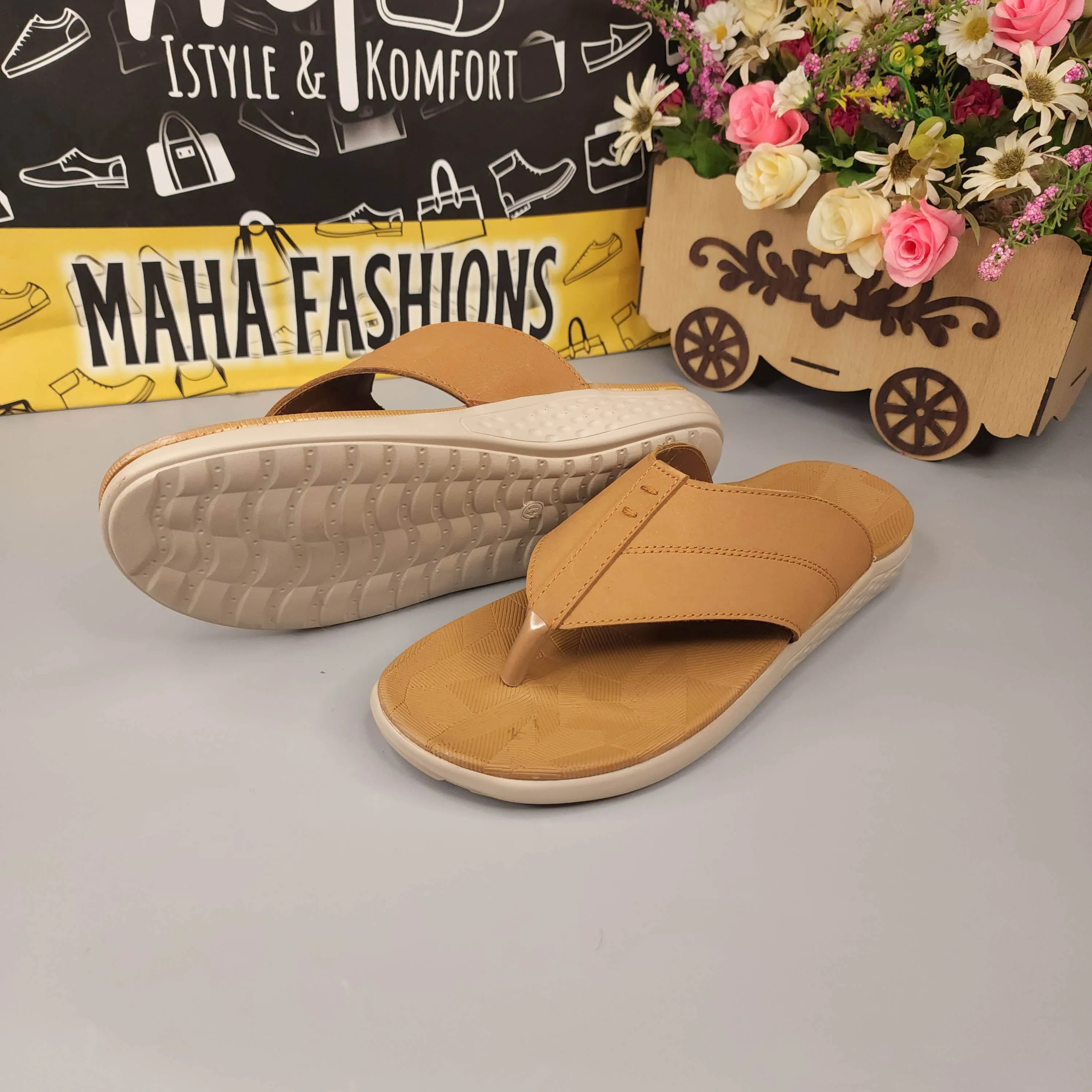 Camel Men Slippers