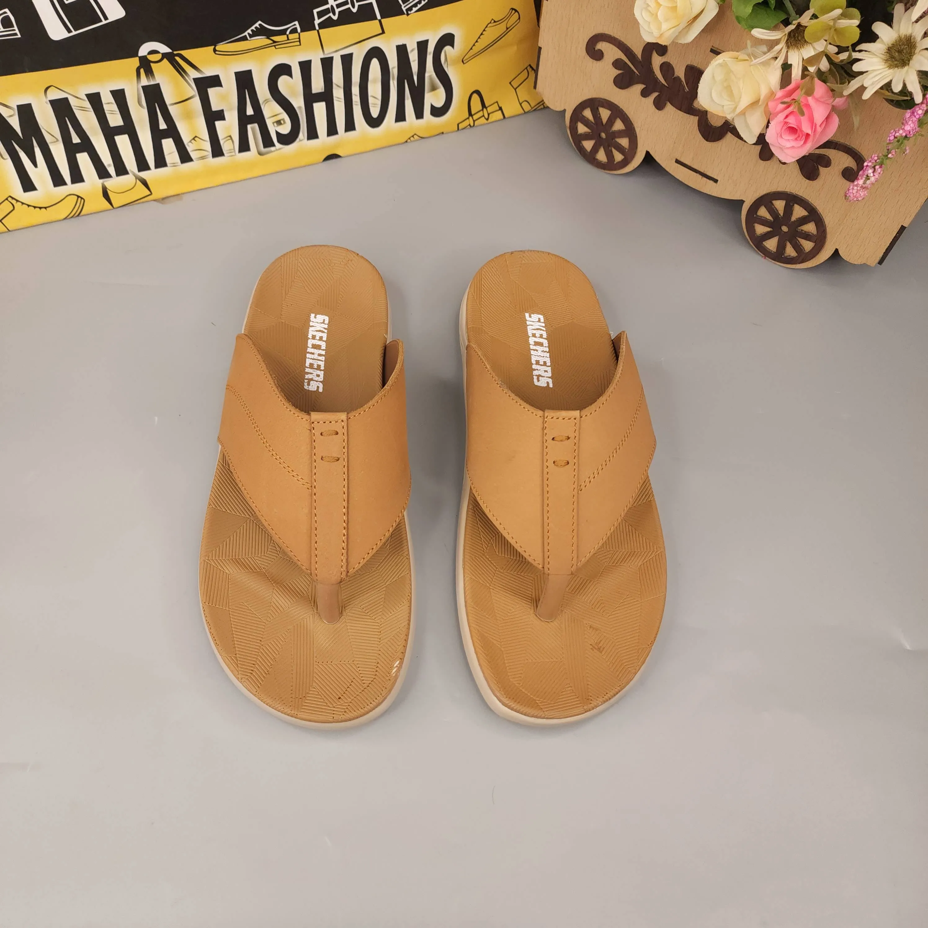 Camel Men Slippers
