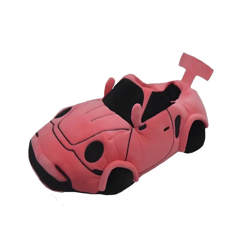 Cozy Car Indoor Slippers – Plush Comfort for Relaxed Lounging