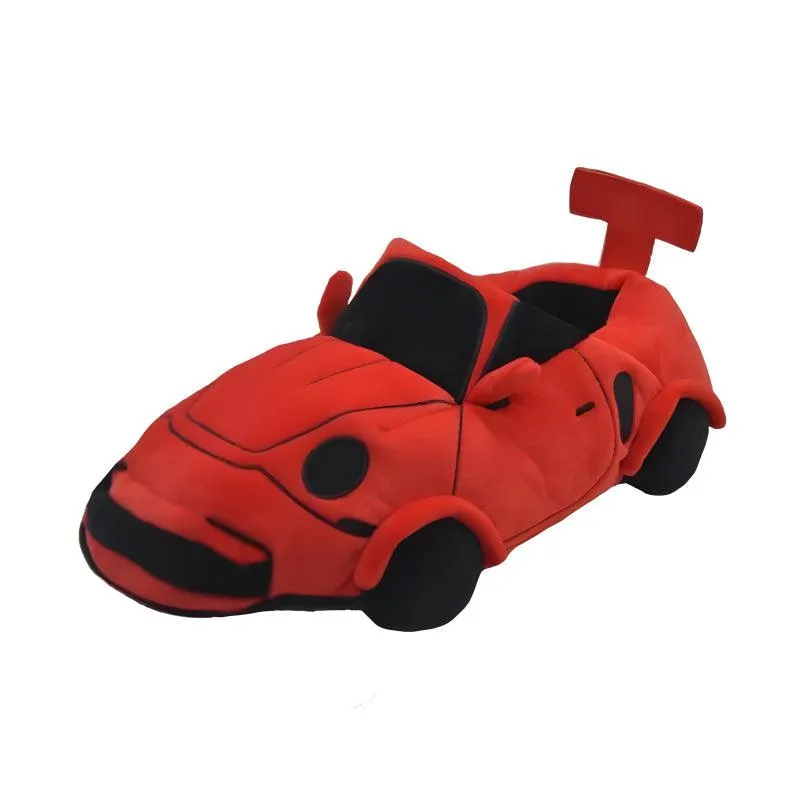 Cozy Car Indoor Slippers – Plush Comfort for Relaxed Lounging
