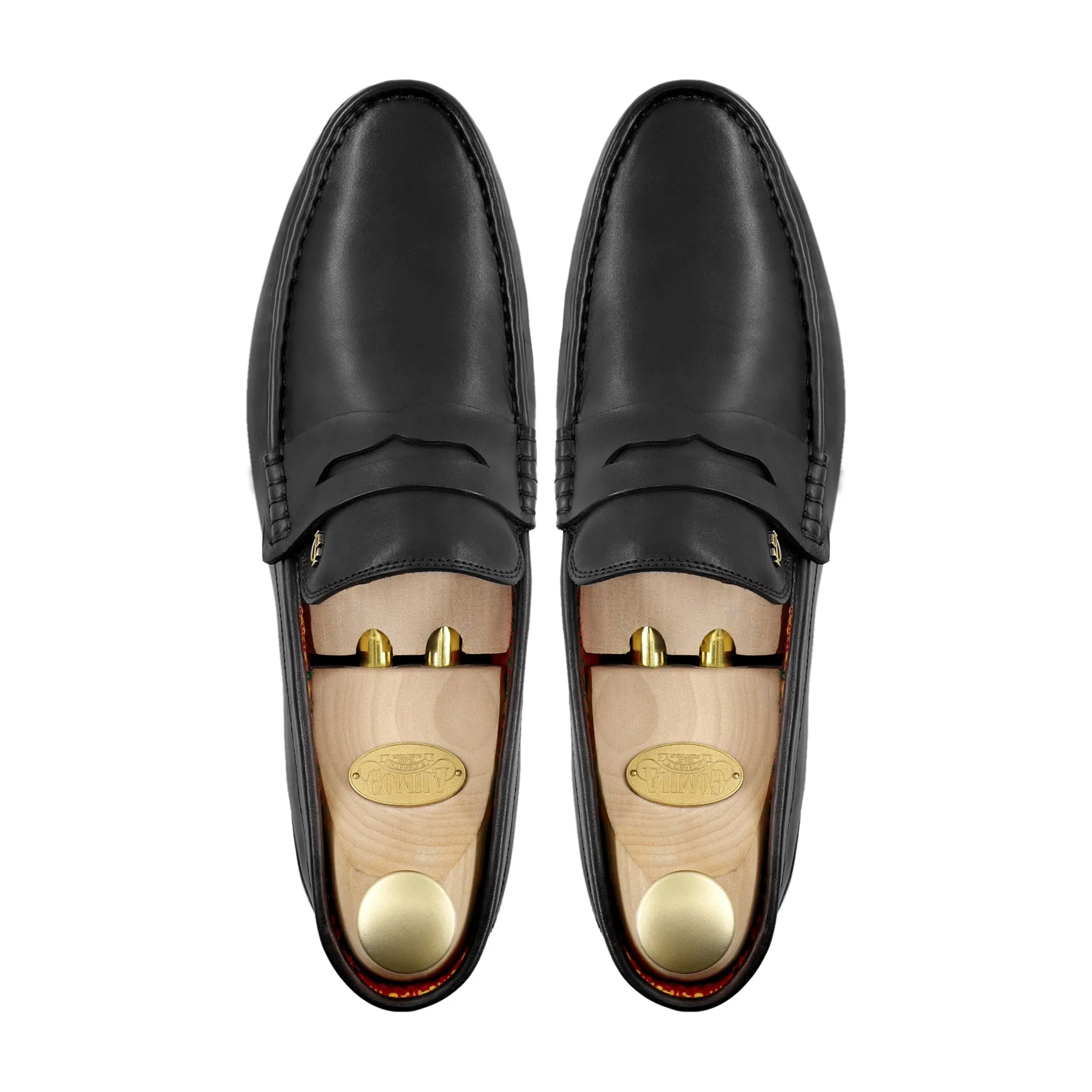 Falchion - Men's Black Calf Leather Driver Shoe