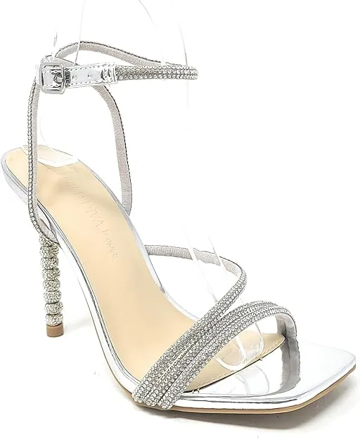 Formal Rhinestone Stiletto Heels Flair-06 Wild Diva