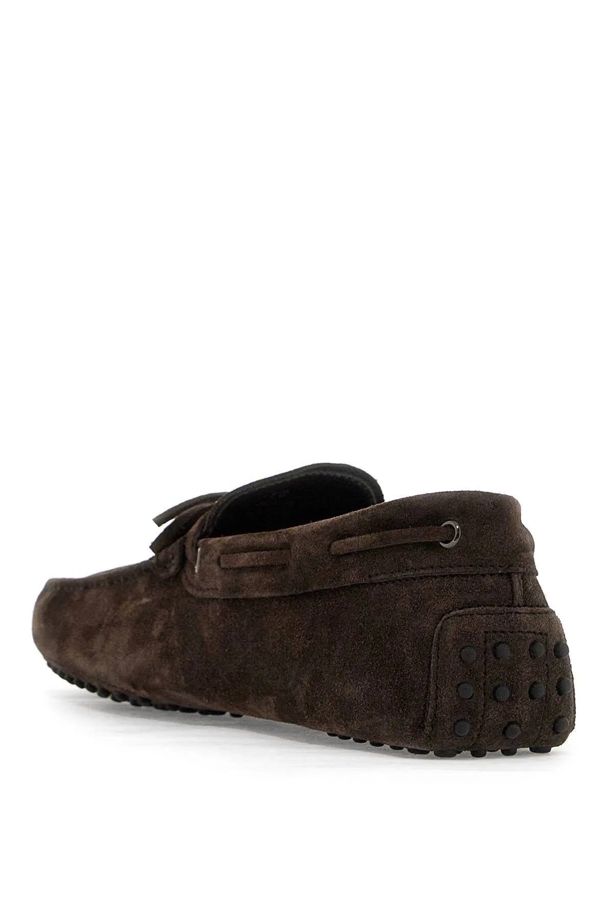 gommino loafers with laces XXM0GW05470RE0 TESTA MORO