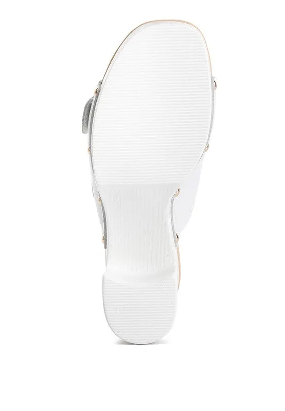 Kenna Dual Buckle Strap Sandals
