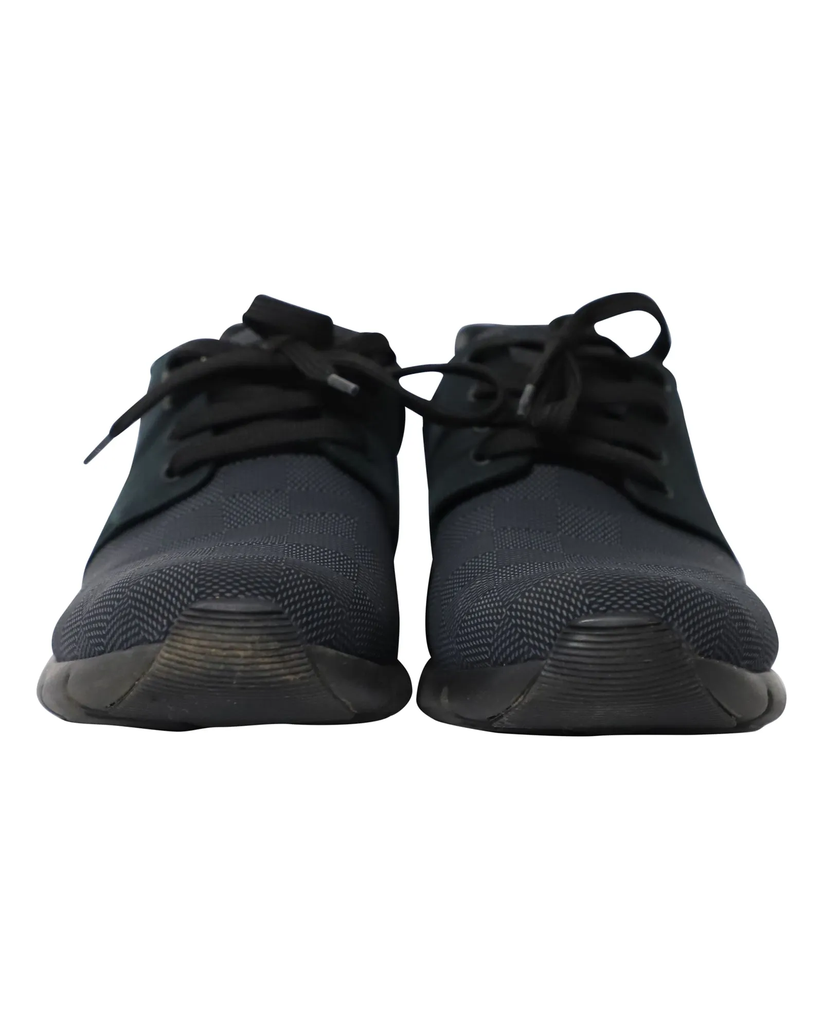 Louis Vuitton Fastlane Sneakers in Black Nylon and Leather