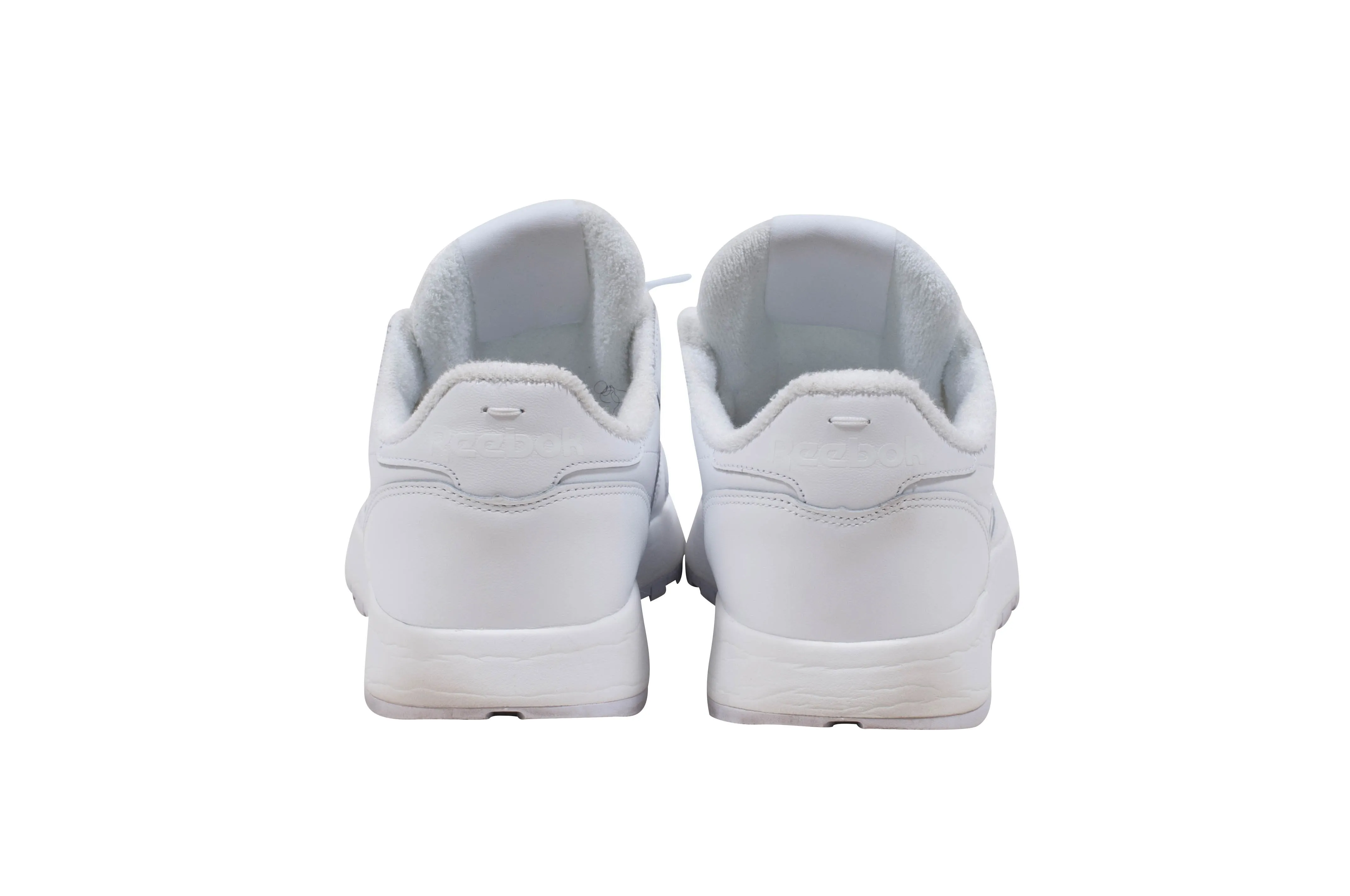 Maison Margiela x Reebok Classic White Tabi Sneakers With Socks