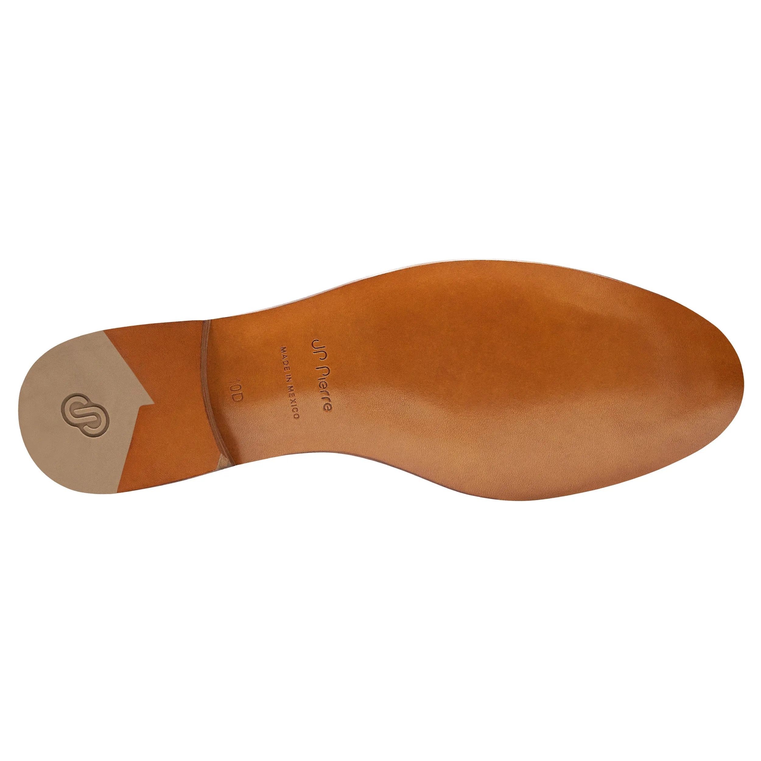Men´s caramel leather penny loafers