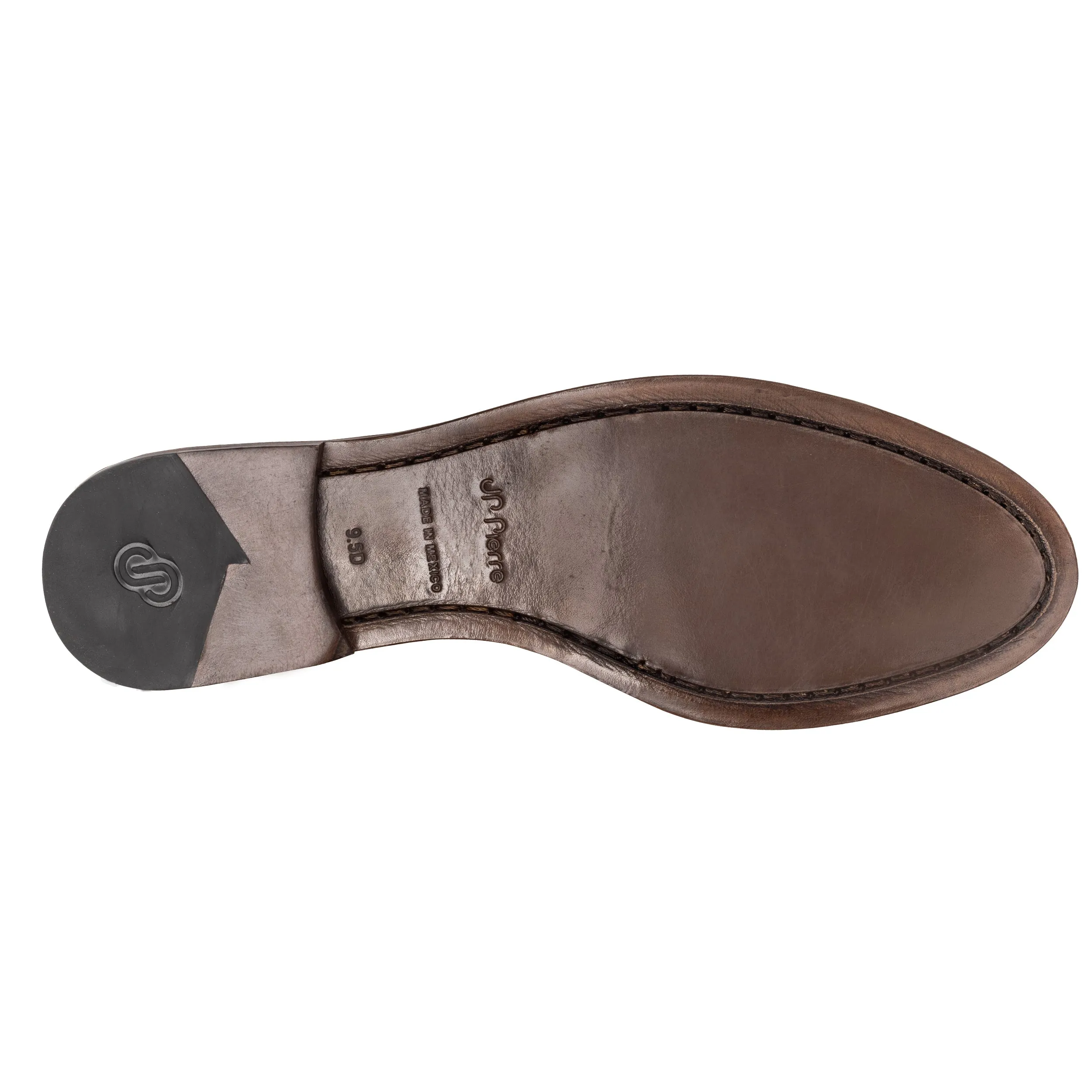 Men's Tan Suede Buckle Slip-On Loafers Shoes