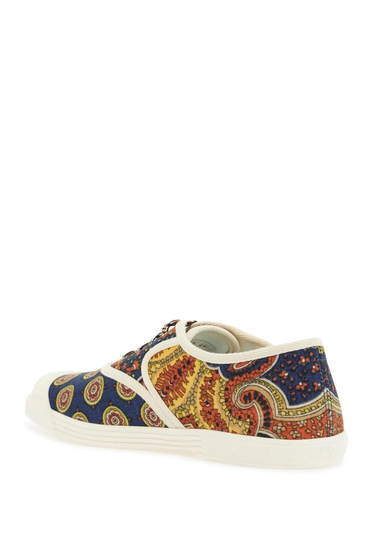 multicolor cotton sneakers with elaborate print 6Y2S0J86RIQ PRINT DIS.I24398/IVORY/IVORY