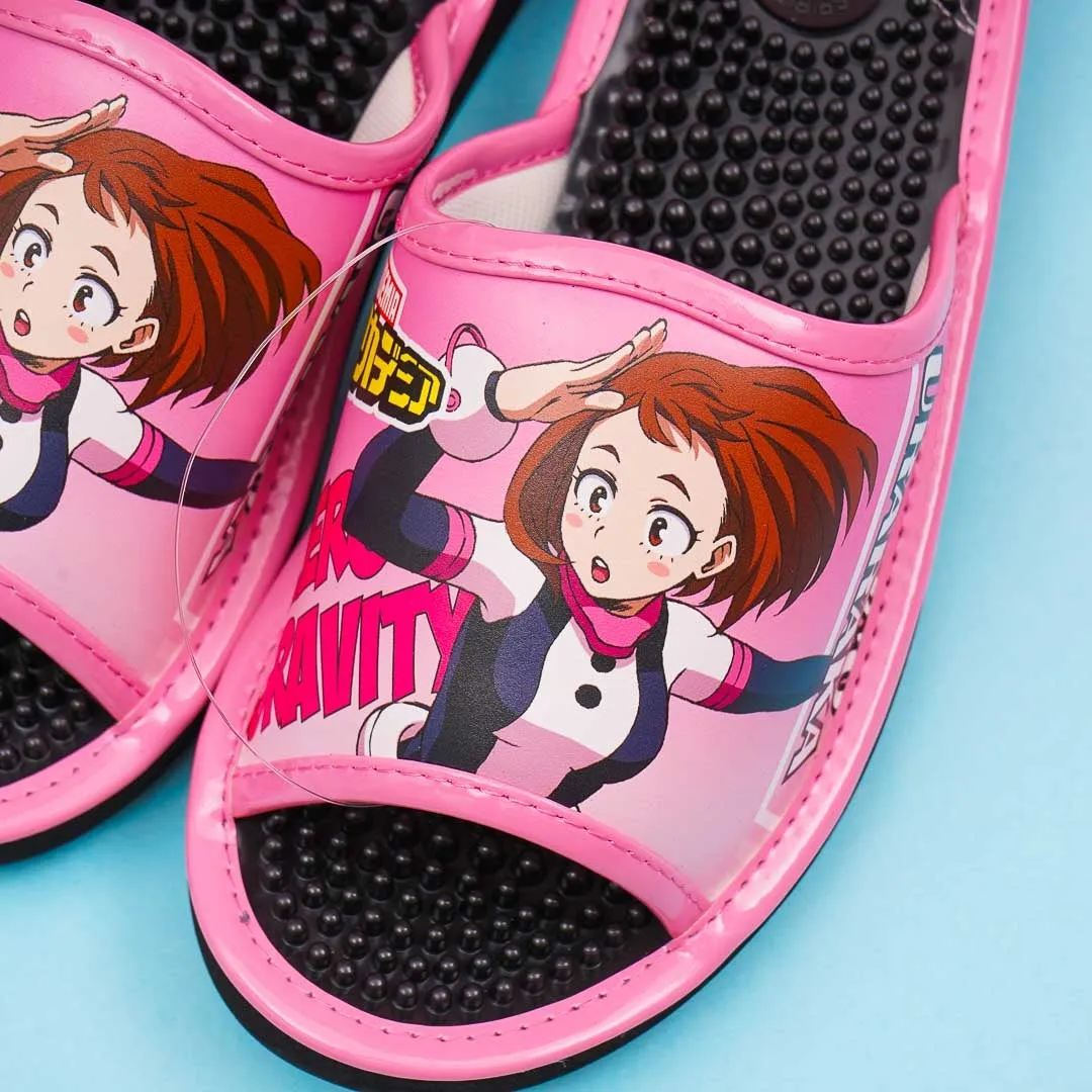 My Hero Academia Acupressure Sandals - Pink / Medium