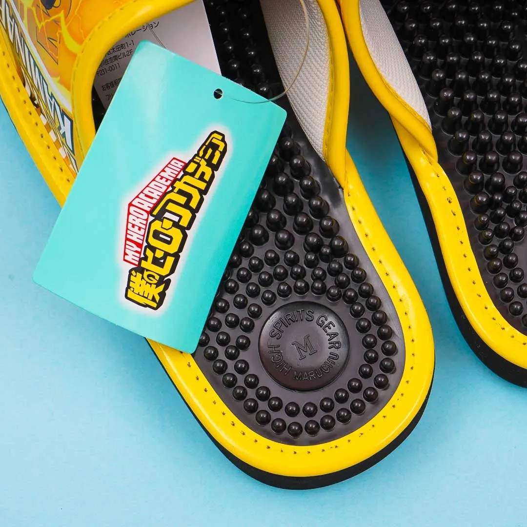 My Hero Academia Acupressure Sandals - Yellow / Medium