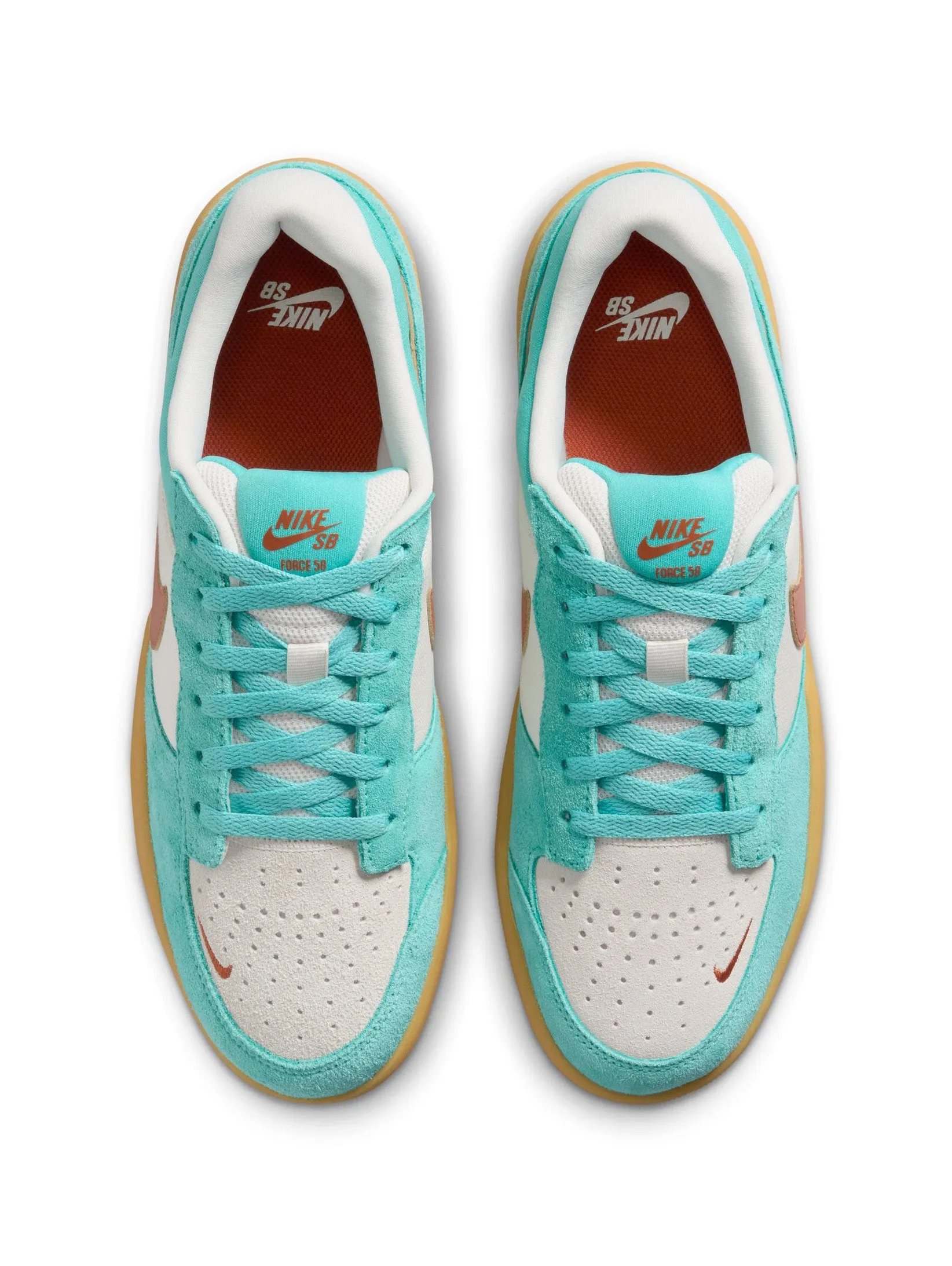 Nike Sb Force 58 - Green Frost / Dark Russet
