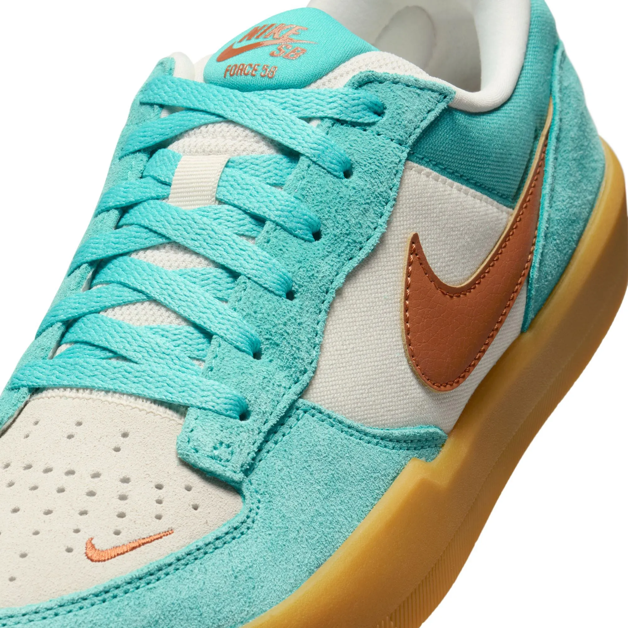 Nike Sb Force 58 - Green Frost / Dark Russet