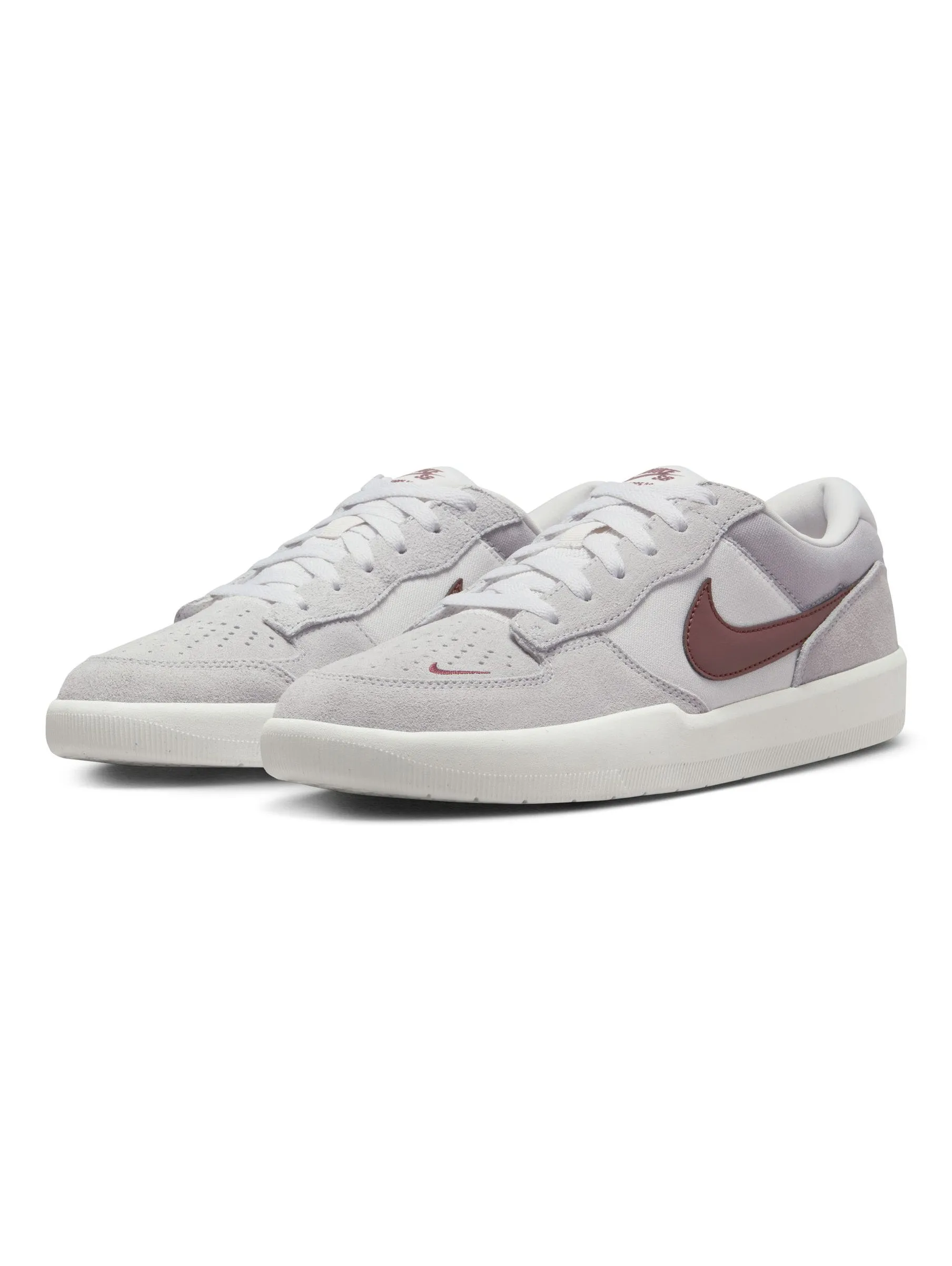 Nike Sb Force 58 - Platinum Tint / Dark Team Red