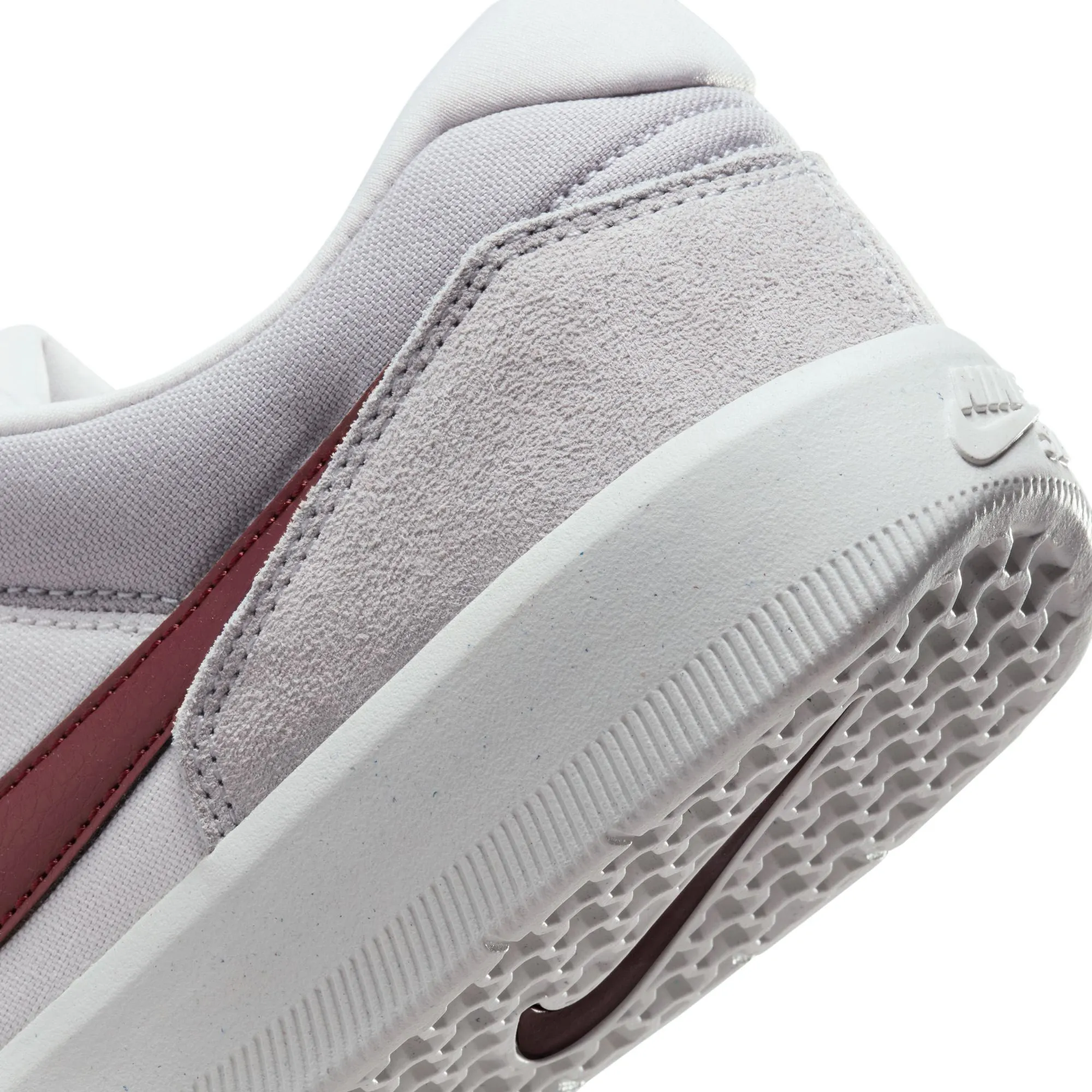 Nike Sb Force 58 - Platinum Tint / Dark Team Red