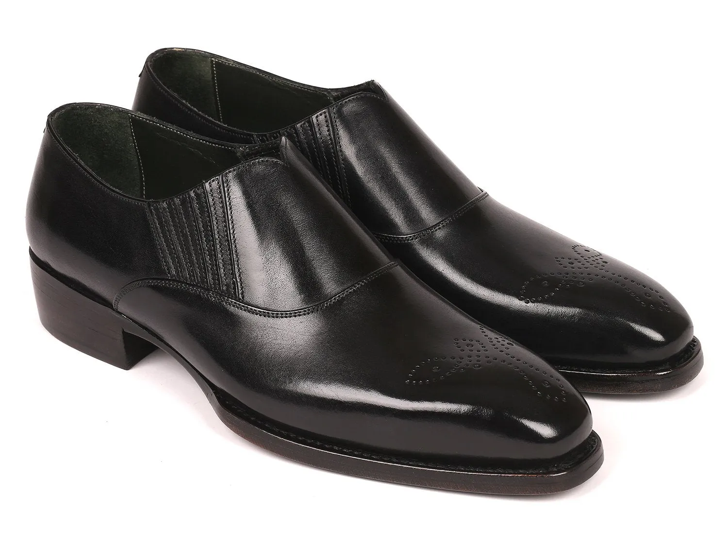 Paul Parkman, Goodyear Welted, Black Loafers