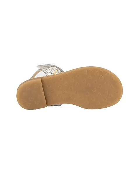 Printed Leather Sandal