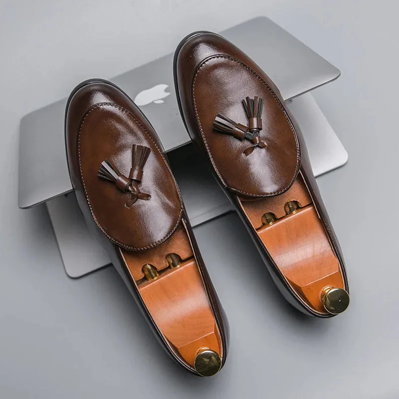 Refined Tassel Loafers