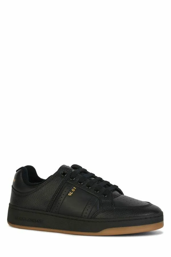 Saint Laurent Elegant  Low-Top Leather Men's Sneakers
