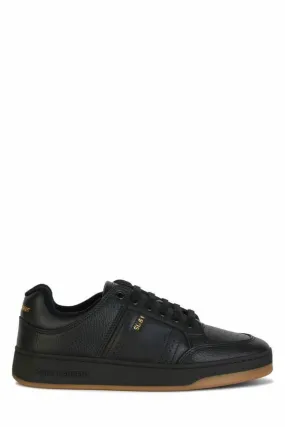 Saint Laurent Elegant  Low-Top Leather Men's Sneakers
