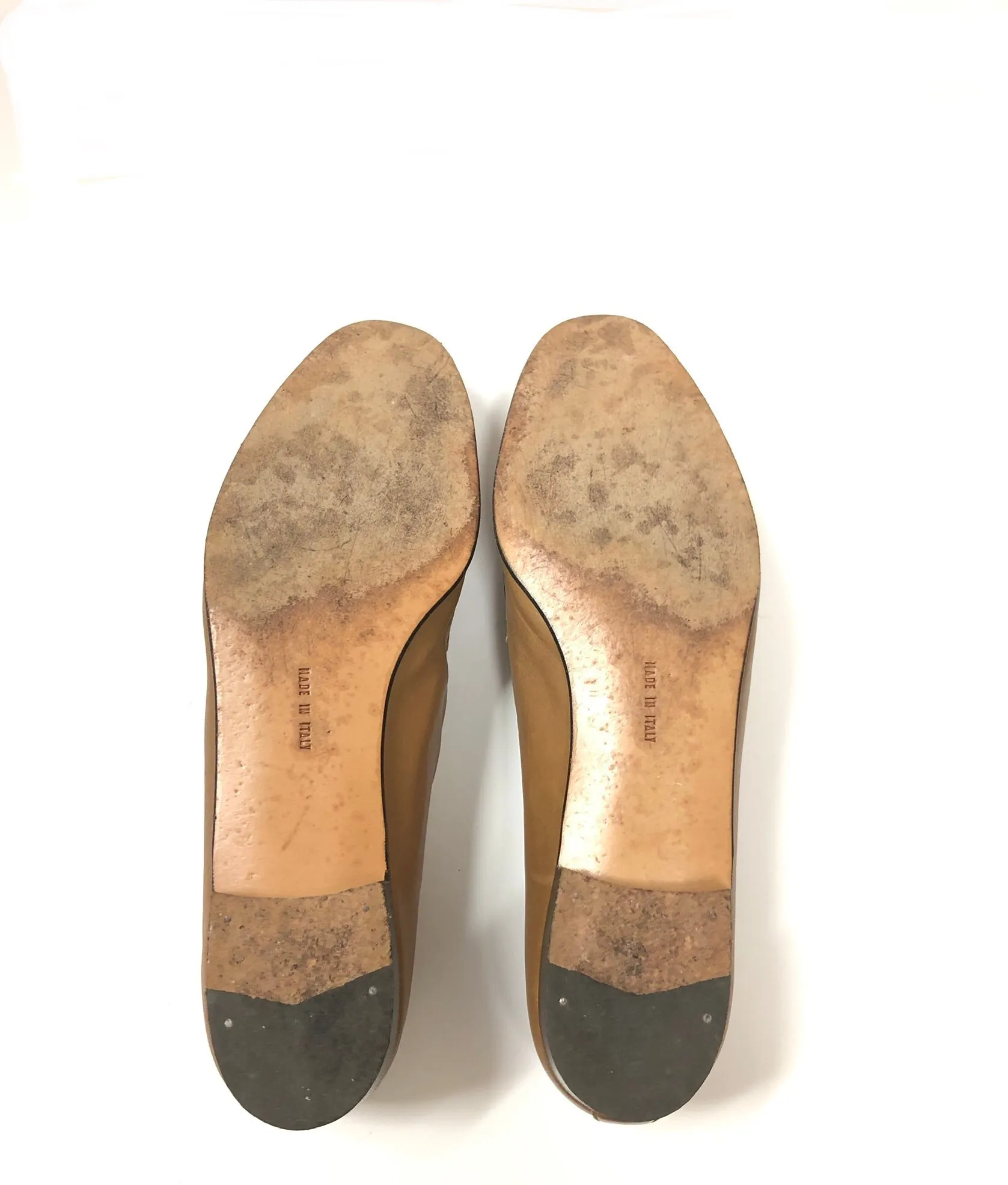 SALVATORE FERRAGAMO LEATHER PONY HAIR LOAFER SIZE 8.5 AA
