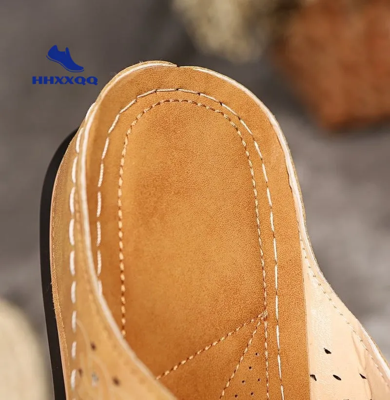 Sandals with Arch Support Anti-Slip wedges Sandal Vintage flower Flip Flop slippers comfortable Casual Wedge Sandals Shoes
