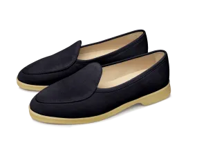 Stride Loafers in Orage Glove Suede Natural Sole