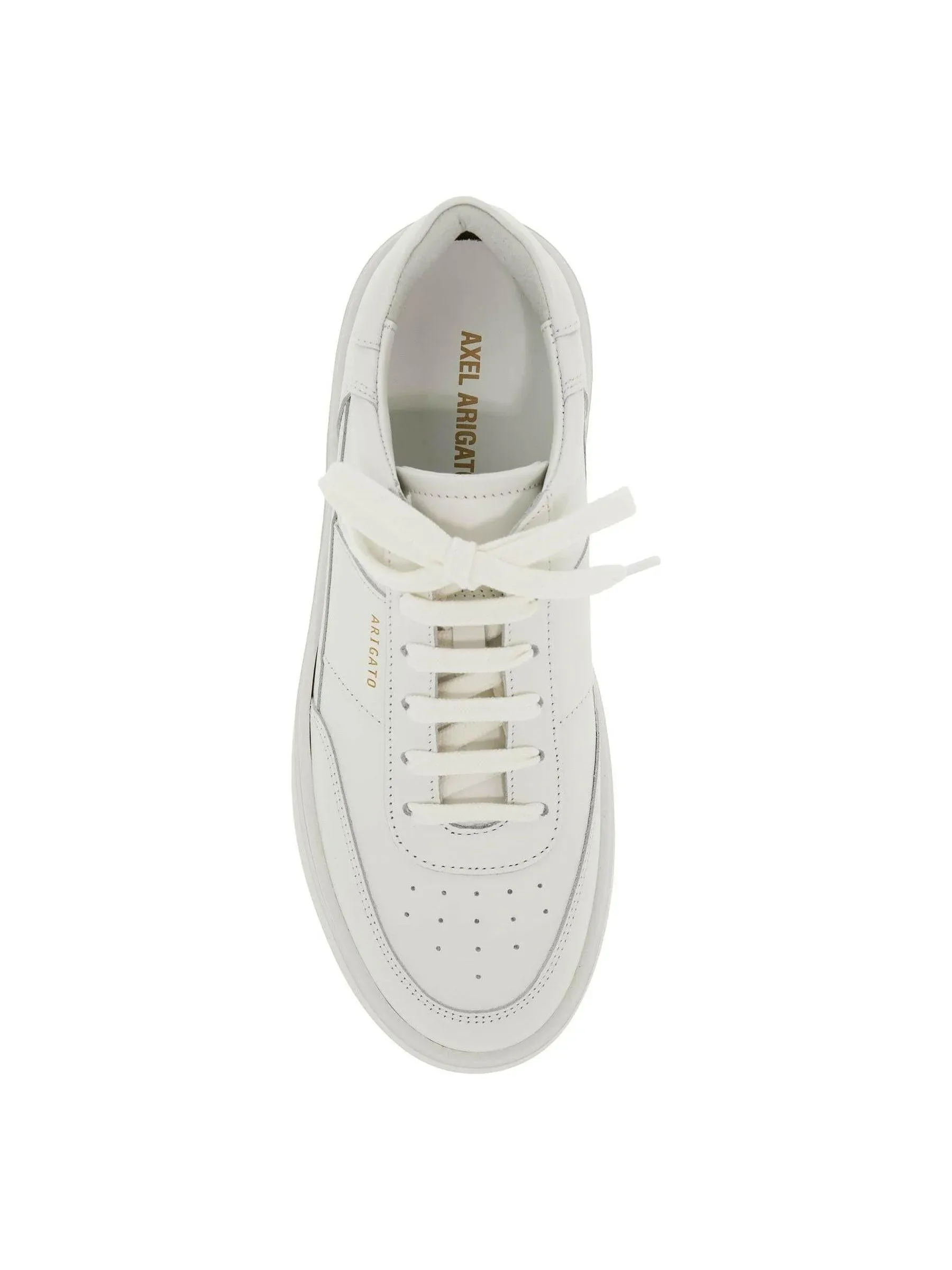 Vintage Orbit Leather Sneakers