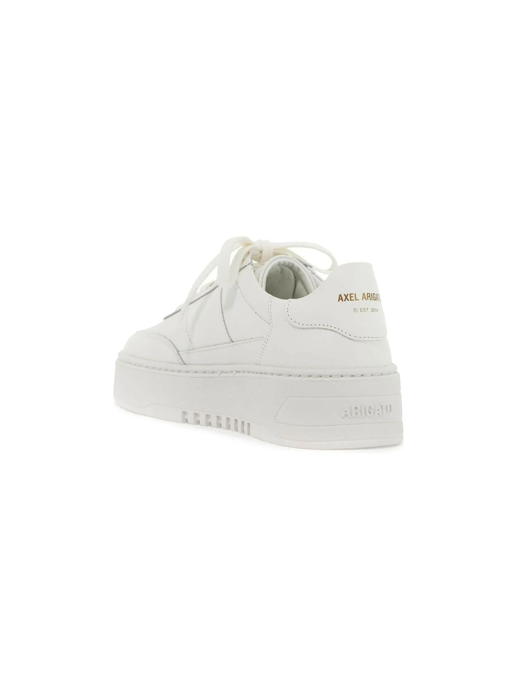 Vintage Orbit Leather Sneakers
