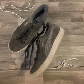 Vintage puma classic suede grey sneaker men uk size 5
