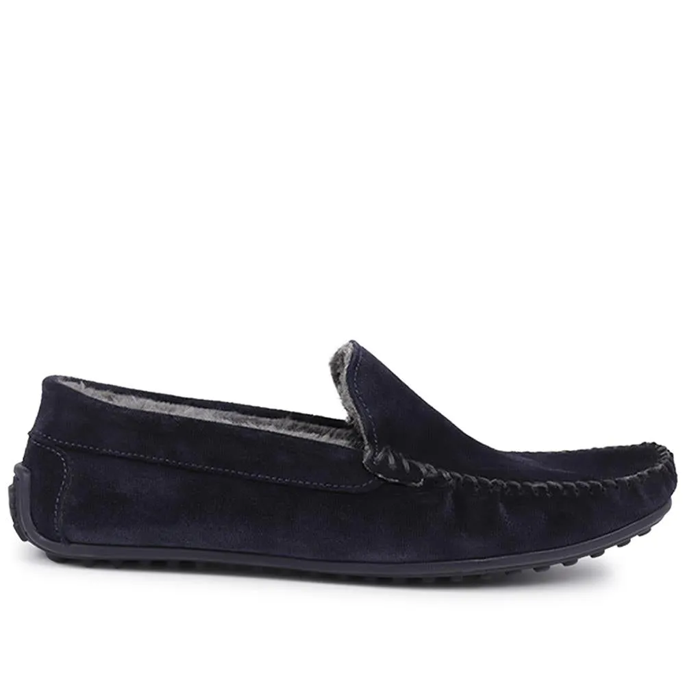 Zain Suede Full Slippers - ZAIN / 326 286